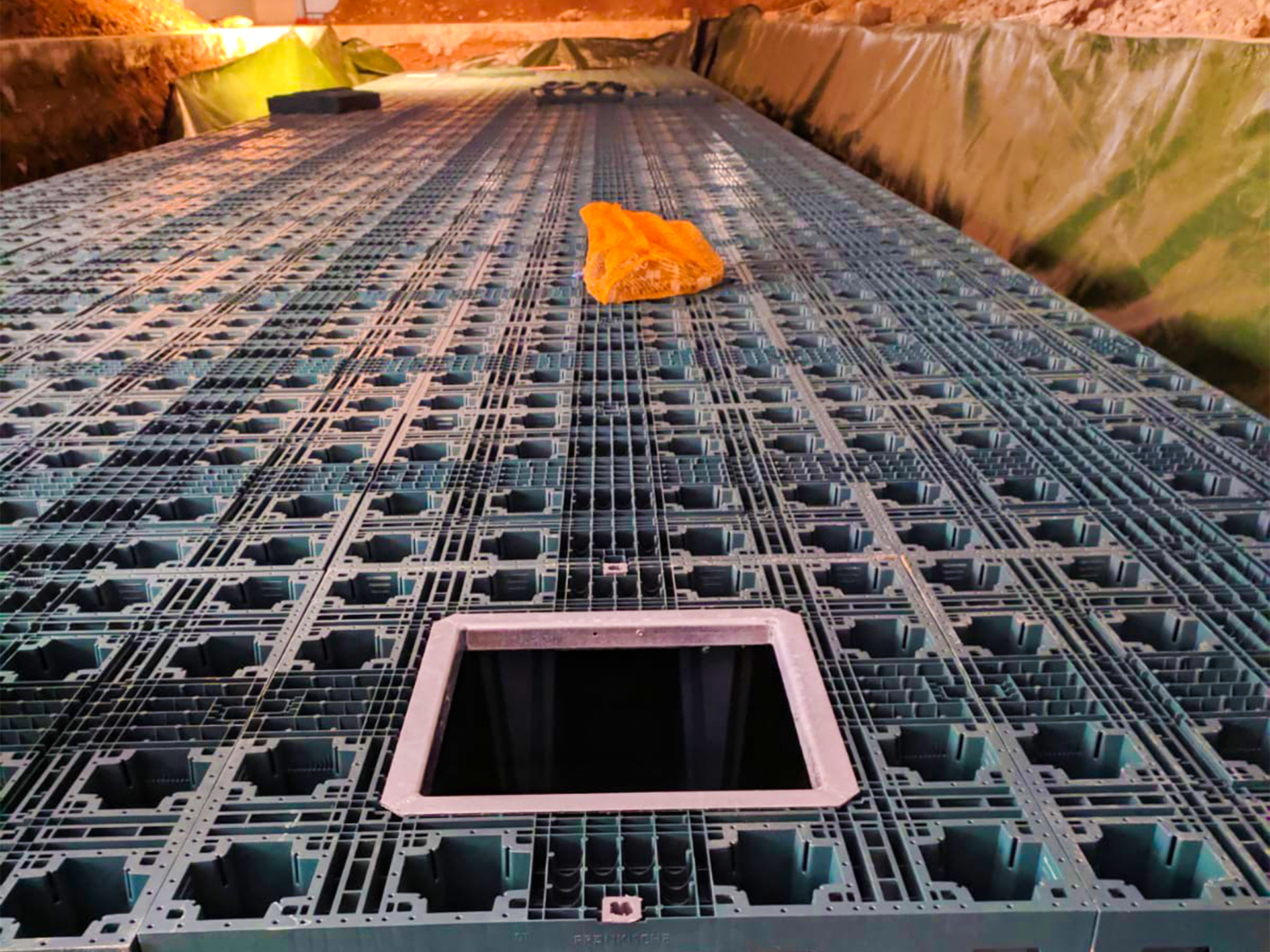 Esecuzione di vasca di laminazione